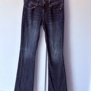 American Eagle Outfitters Dark Blue Kick boot Jeans